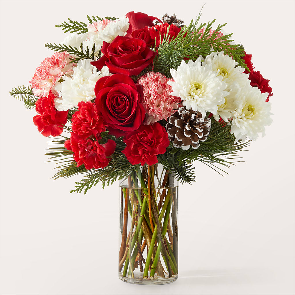 Candy Cane Lane Bouquet – Petal Pockets, Fontana CA