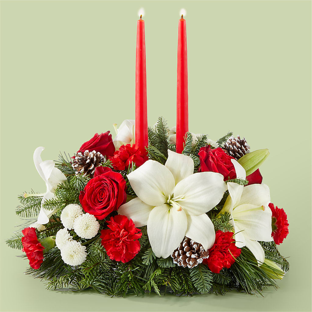 Seasonal Festivities Centerpiece – Petal Pockets, Fontana CA