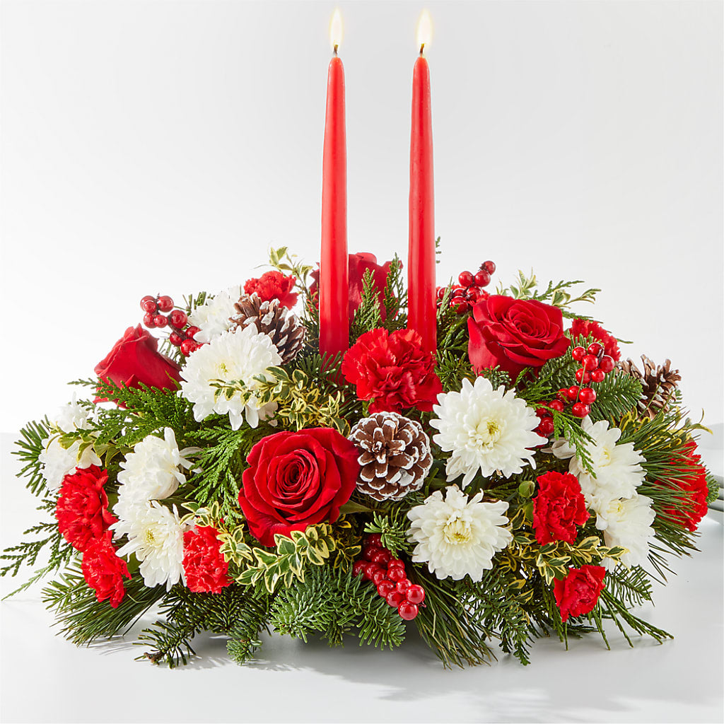 Holiday Soiree Centerpiece – Petal Pockets, Fontana CA