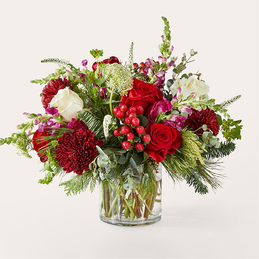 Cranberry Fizz Bouquet – Petal Pockets, Fontana CA