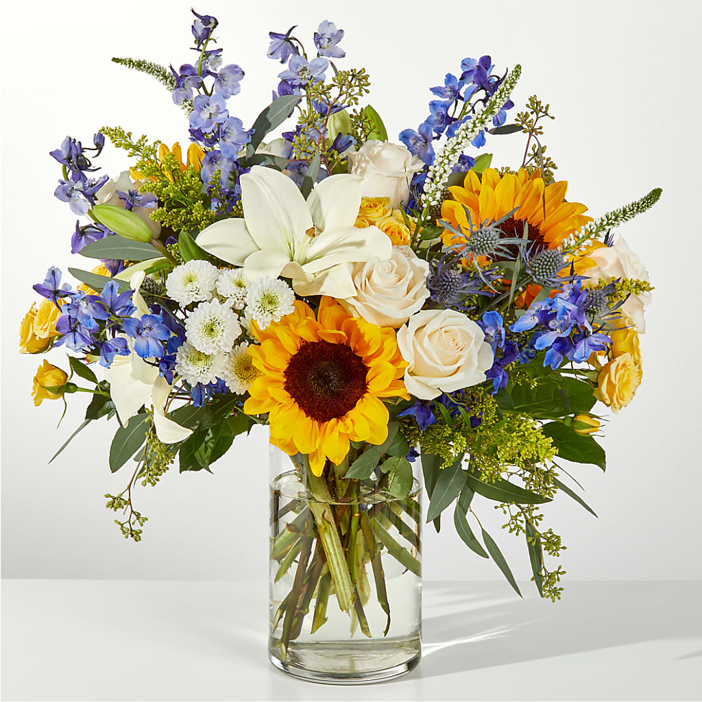 Wonderfully Sunny Bouquet – Petal Pockets, Fontana CA