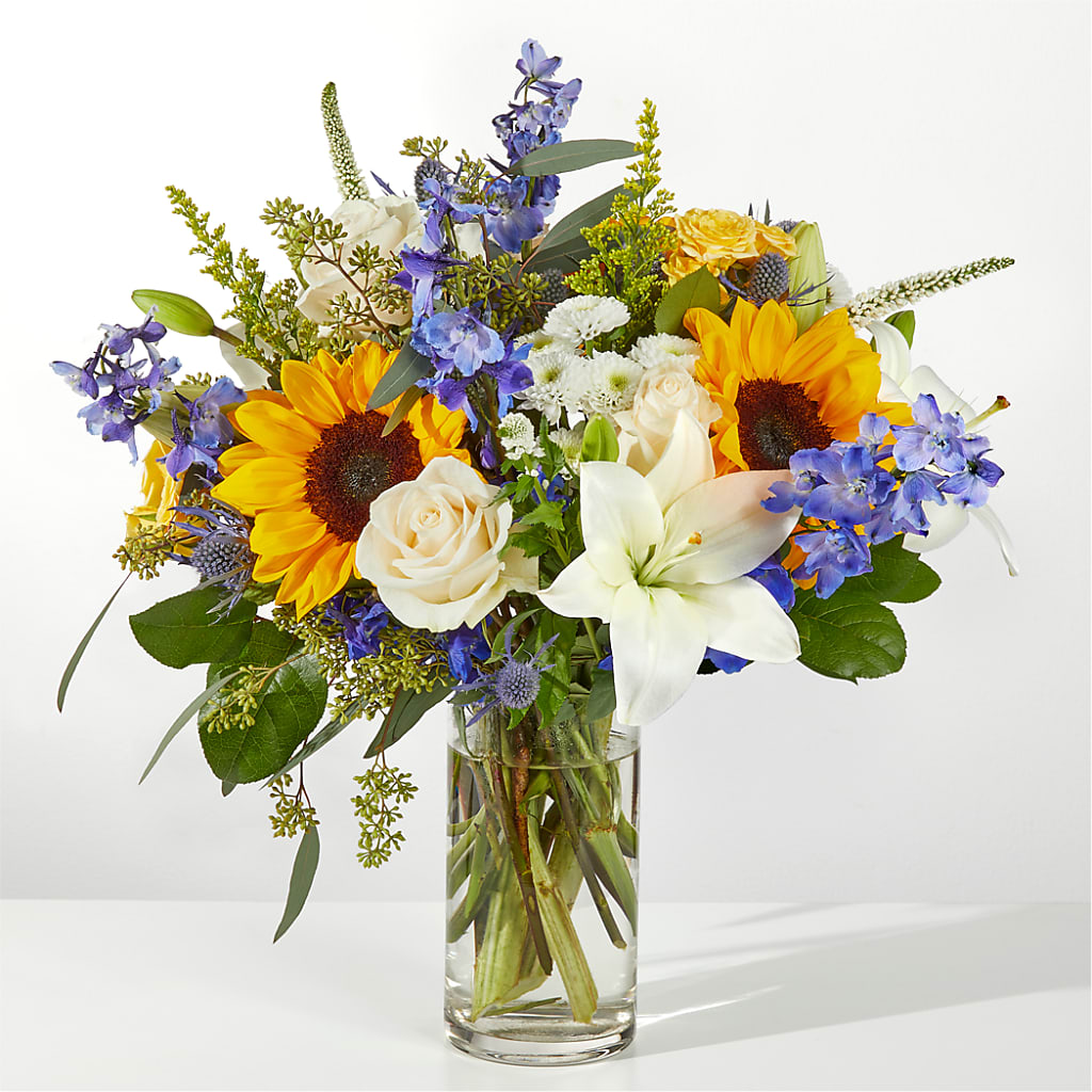 Wonderfully Sunny Bouquet – Petal Pockets, Fontana CA
