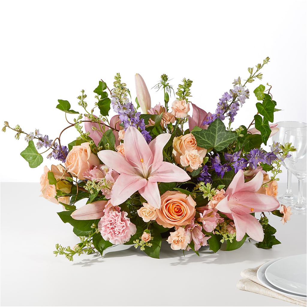 Blossom Time Centerpiece – Petal Pockets, Fontana CA