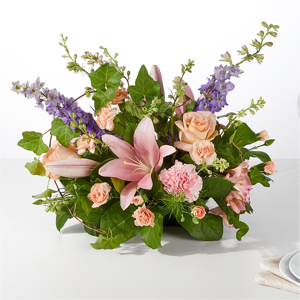 Blossom Time Centerpiece – Petal Pockets, Fontana CA