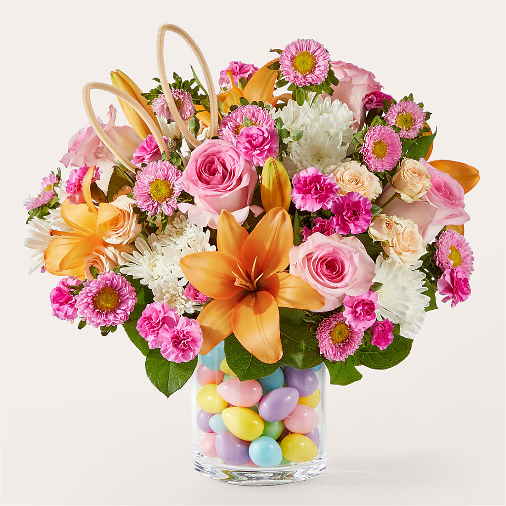 Hop to It Bouquet – Petal Pockets, Fontana CA
