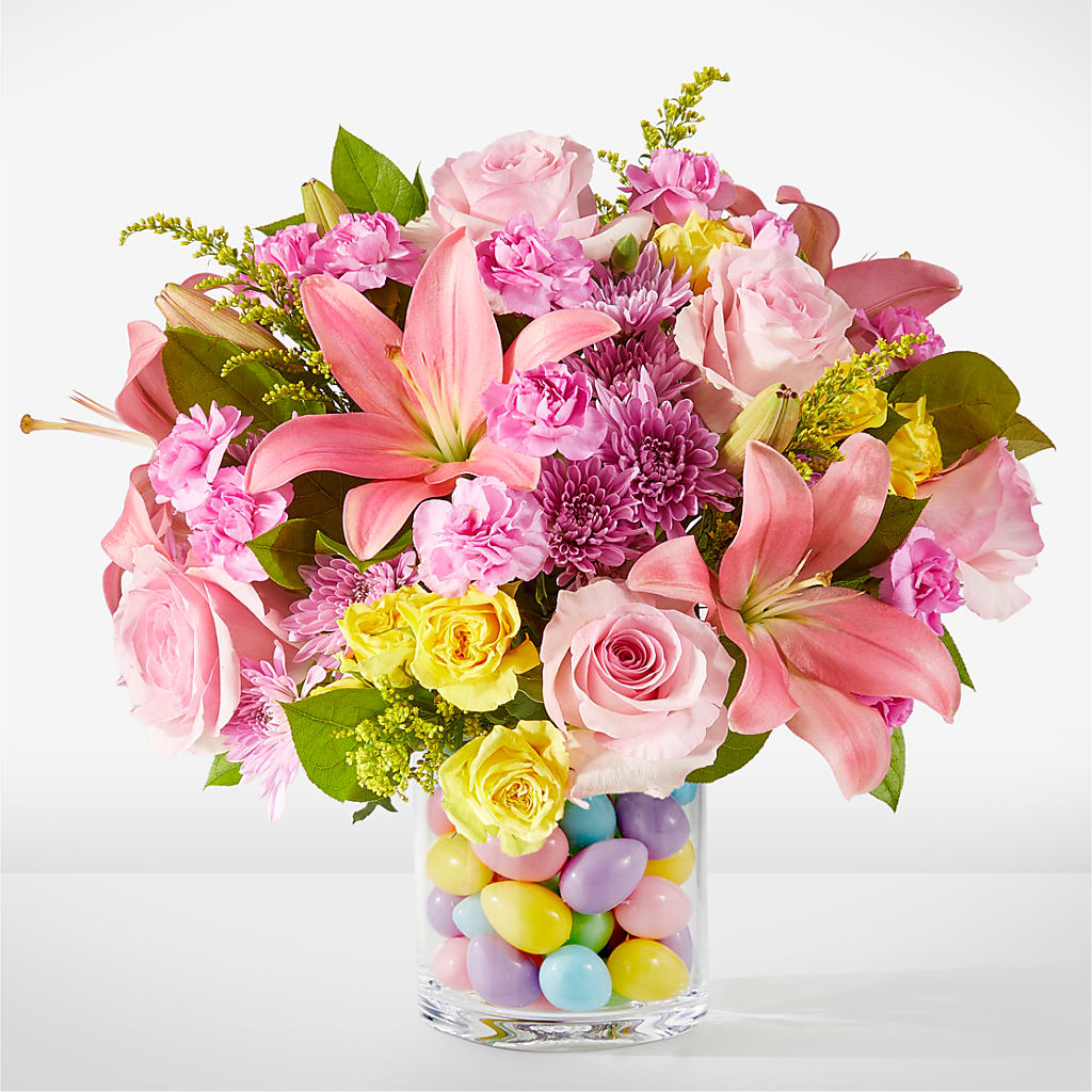 Easter Egg Hunt Bouquet – Petal Pockets, Fontana CA