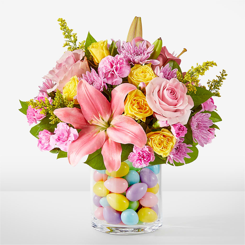 Easter Egg Hunt Bouquet – Petal Pockets, Fontana CA