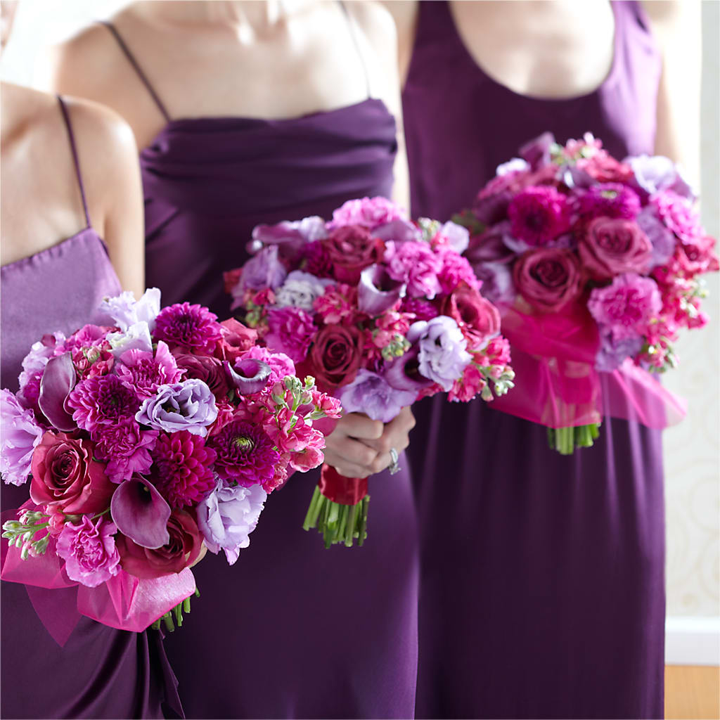 Bridesmaid's Garden Bouquet – Petal Pockets, Fontana CA