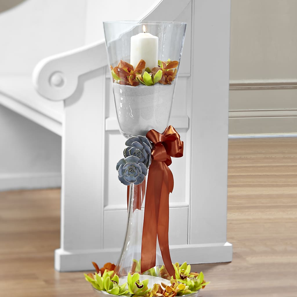 Matrimony Pew Decor – Petal Pockets, Fontana CA