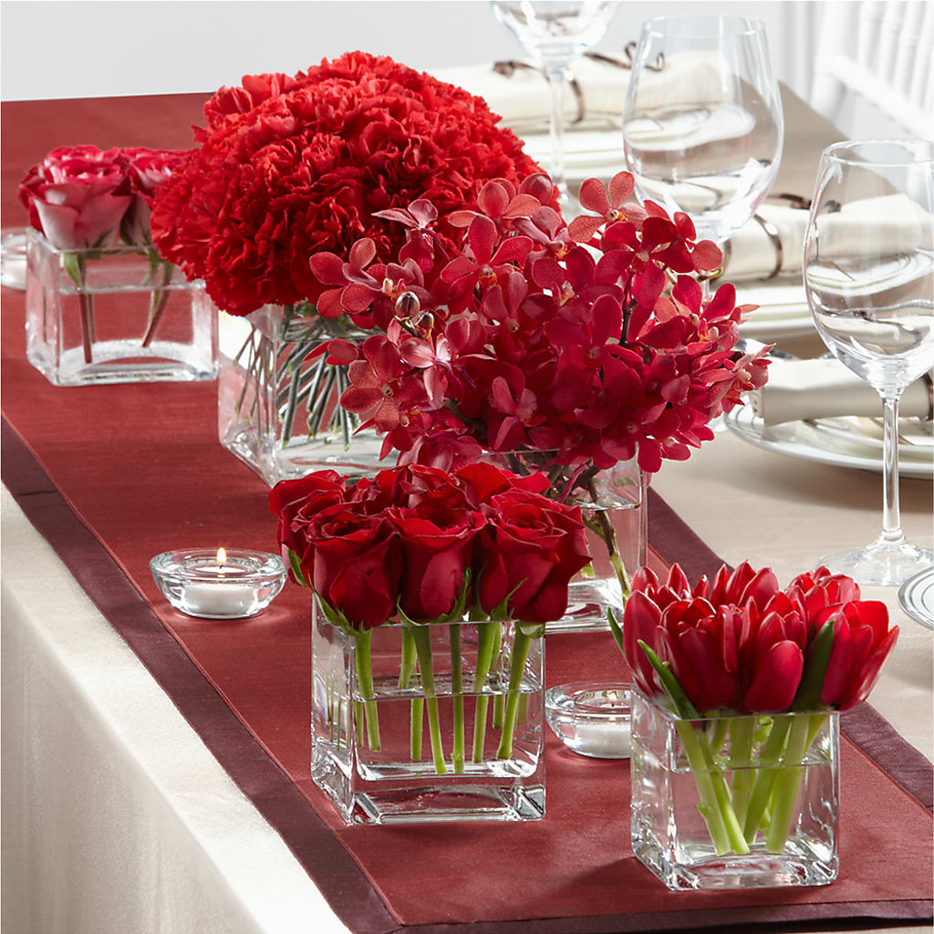 Modern Grace Centerpiece – Petal Pockets, Fontana CA