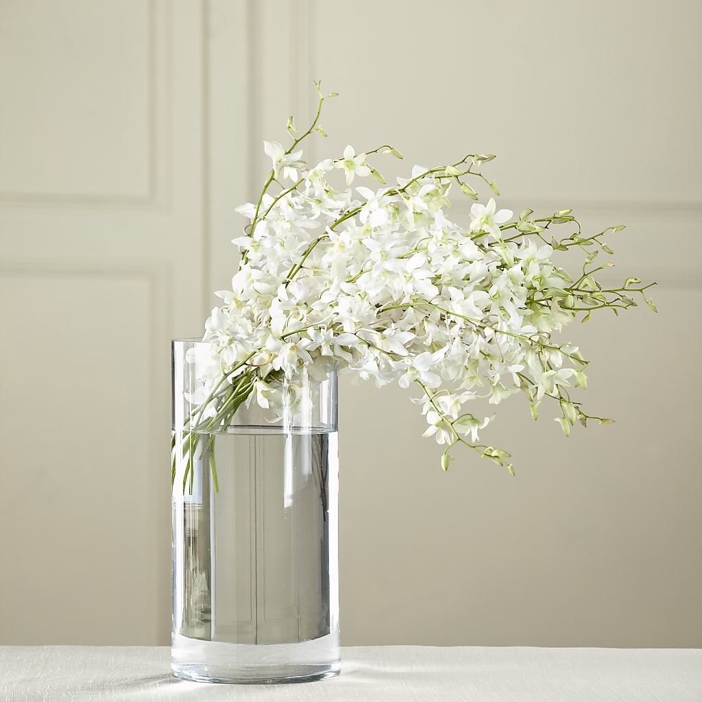 White Dendrobium Bouquet – Petal Pockets, Fontana CA