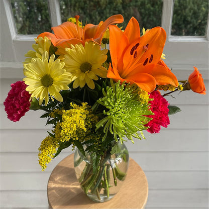 Bold & Bright – A Florist Original –  Petal Pockets, Fontana CA