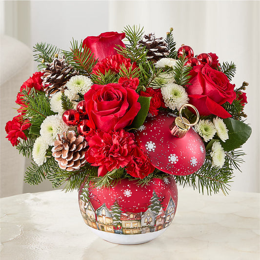 Christmas Carols Ornament –  Petal Pockets, Fontana CA