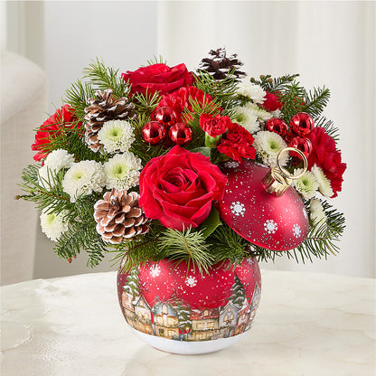 Christmas Carols Ornament –  Petal Pockets, Fontana CA