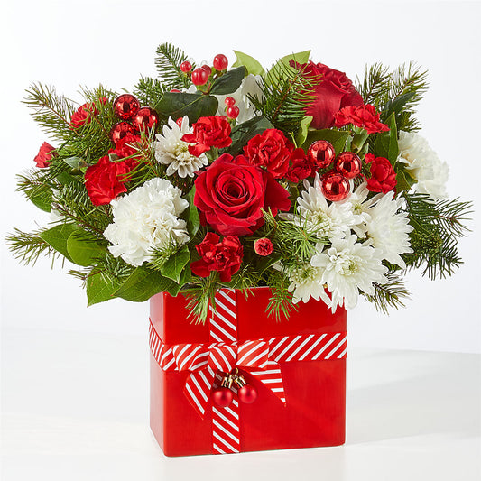 Presents Under the Tree Bouquet –  Petal Pockets, Fontana CA