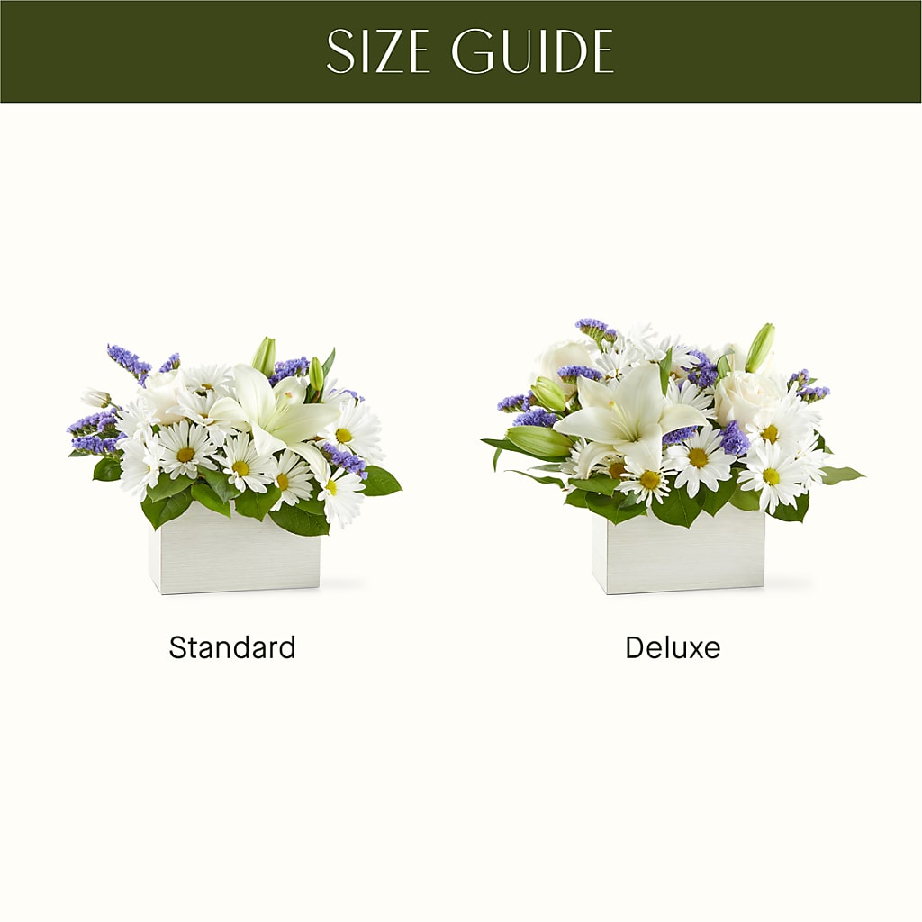 Beyond Blue Box Bouquet –  Petal Pockets, Fontana CA