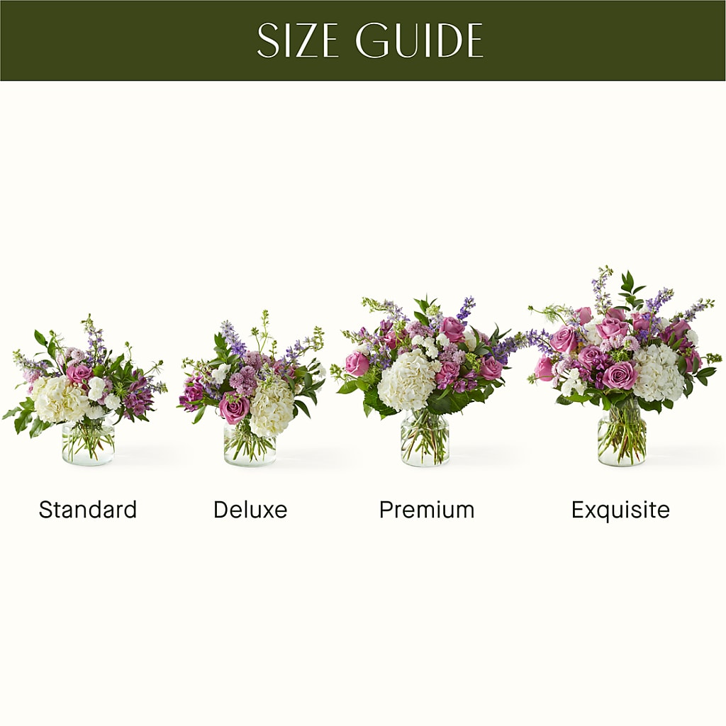 Violet Caress Bouquet –  Petal Pockets, Fontana CA