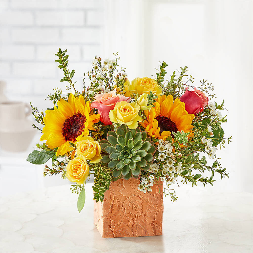 Sunflower Season Bouquet –  Petal Pockets, Fontana CA