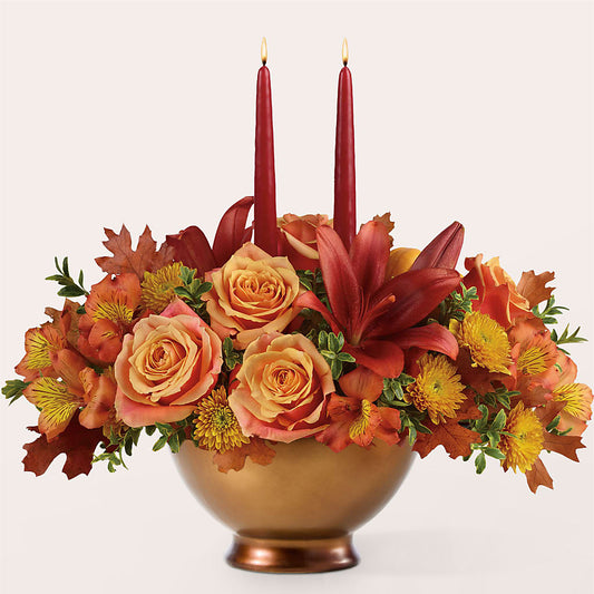 Harvest Table Centerpiece –  Petal Pockets, Fontana CA
