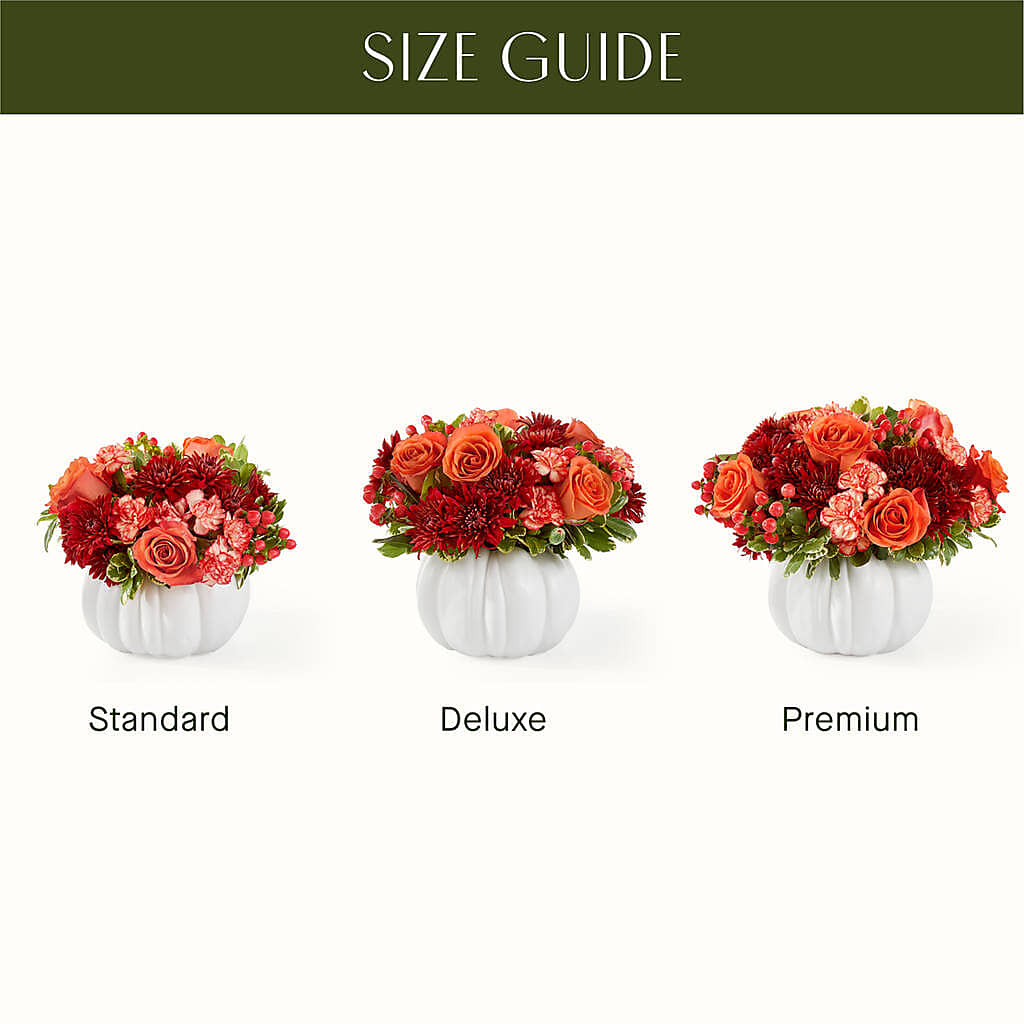 Autumn Air Pumpkin Bouquet –  Petal Pockets, Fontana CA