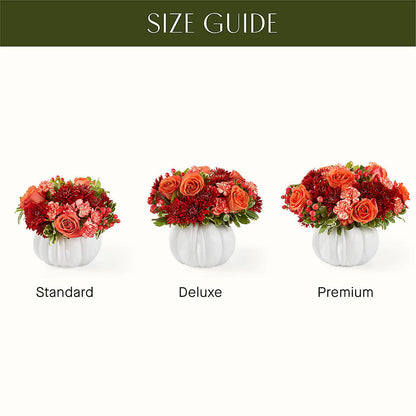 Autumn Air Pumpkin Bouquet –  Petal Pockets, Fontana CA