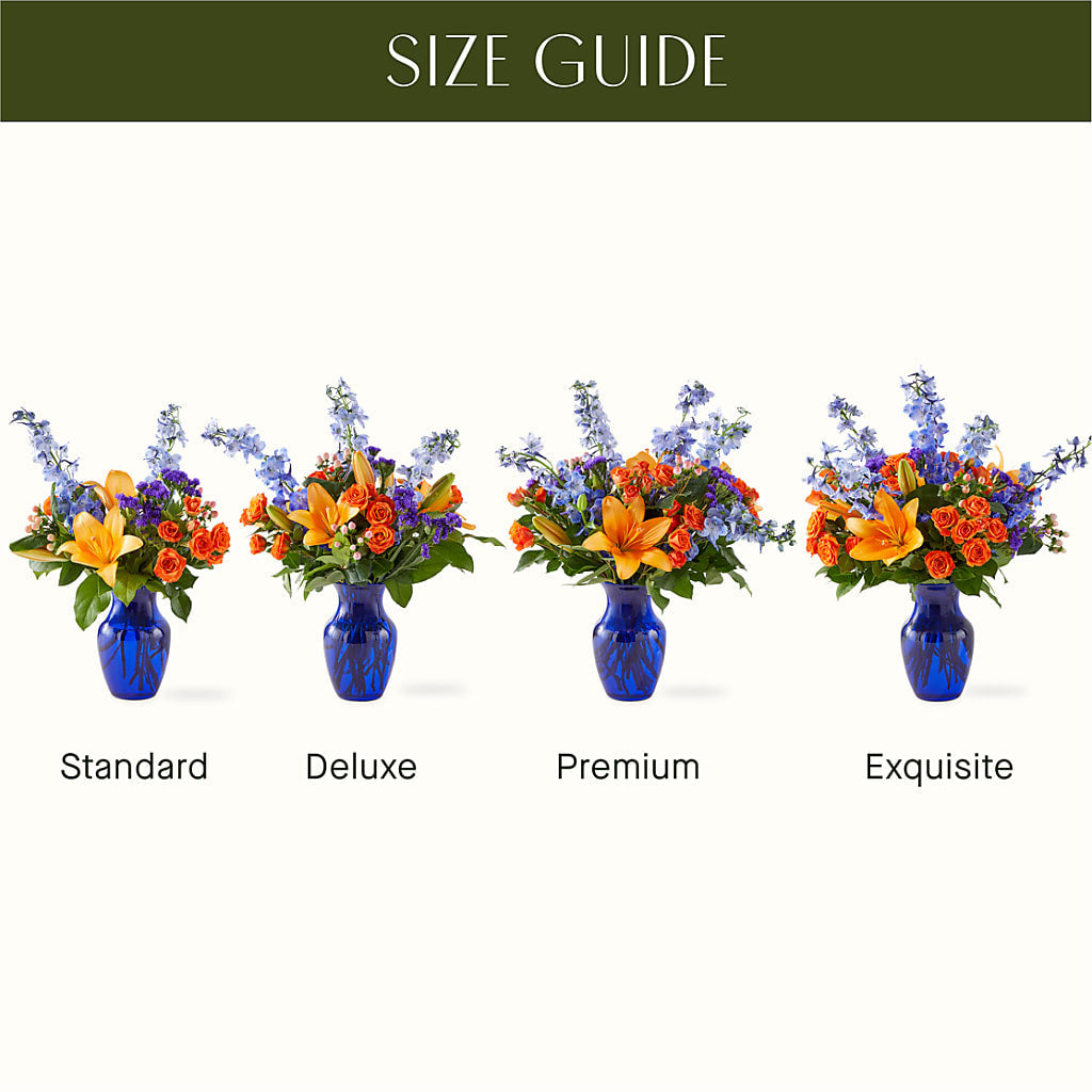 Radiant Citrus Bouquet –  Petal Pockets, Fontana CA