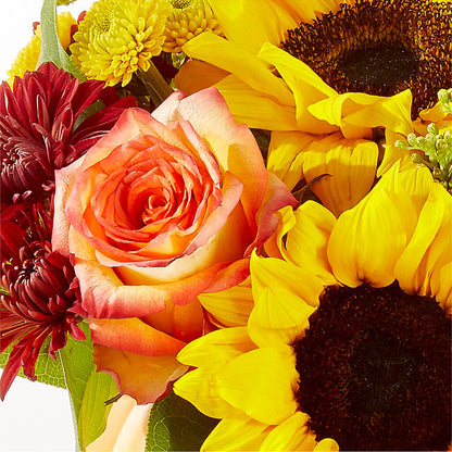 Golden Gourd Pumpkin Bouquet –  Petal Pockets, Fontana CA