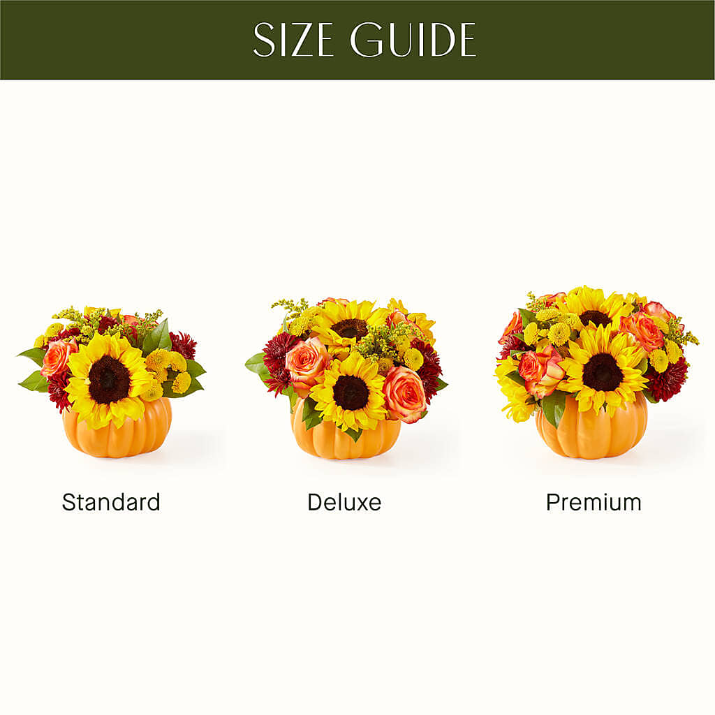 Golden Gourd Pumpkin Bouquet –  Petal Pockets, Fontana CA