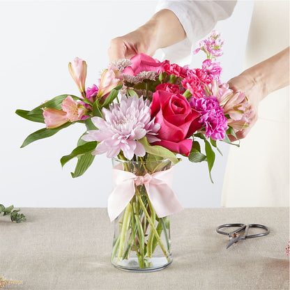 Pink Ribbon - A Florist Original –  Petal Pockets, Fontana CA