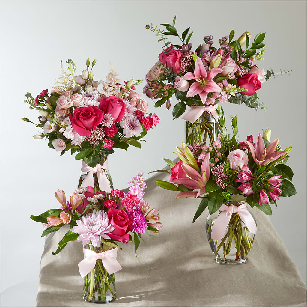 Pink Ribbon - A Florist Original –  Petal Pockets, Fontana CA