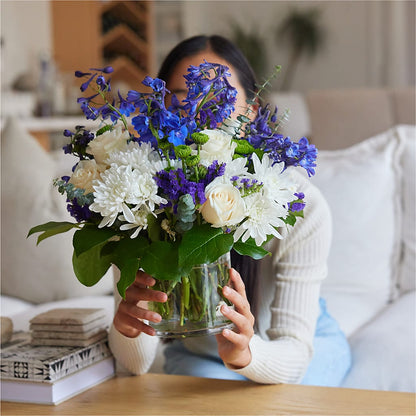 Cerulean Waves Bouquet –  Petal Pockets, Fontana CA