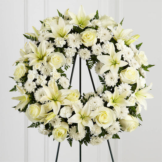 Treasured Tribute Wreath –  Petal Pockets, Fontana CA