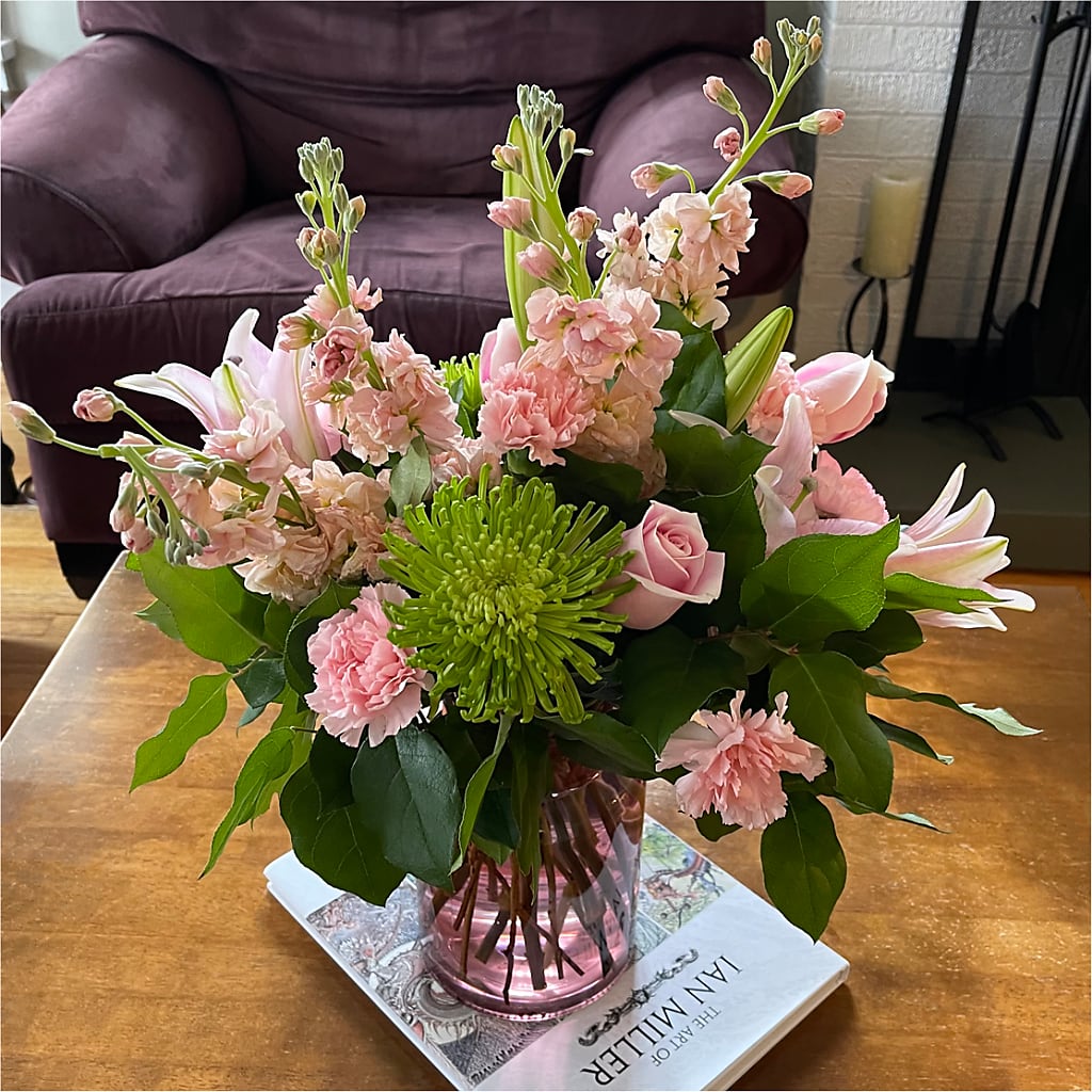 Pretty in Pink Bouquet –  Petal Pockets, Fontana CA