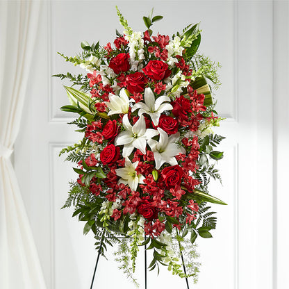 Everlasting Memory Standing Spray –  Petal Pockets, Fontana CA