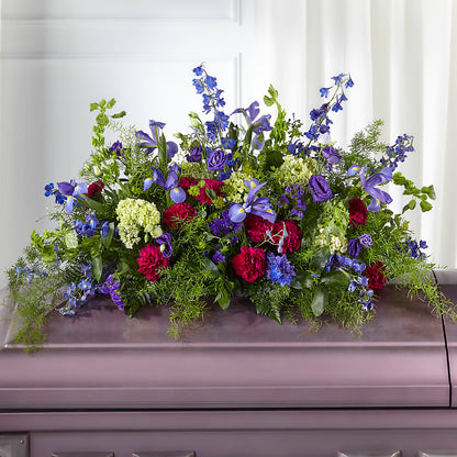 Always Treasured Casket Spray –  Petal Pockets, Fontana CA
