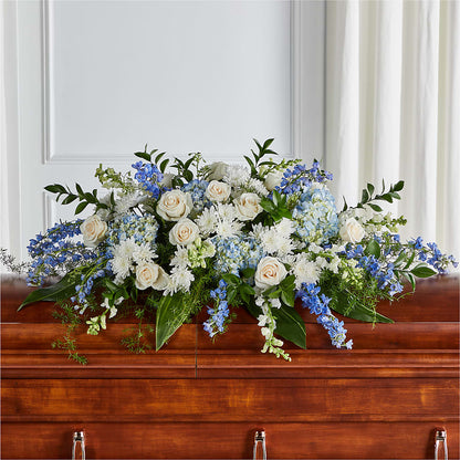 Timeless Essence Casket Spray –  Petal Pockets, Fontana CA