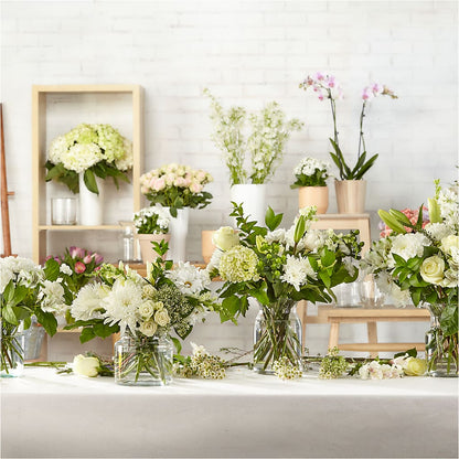 Classic Ivory – A Florist Original –  Petal Pockets, Fontana CA