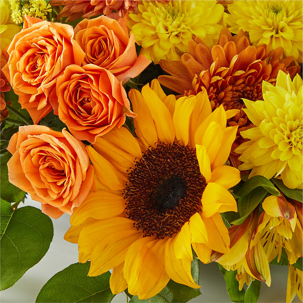 Autumn Harmony Centerpiece –  Petal Pockets, Fontana CA