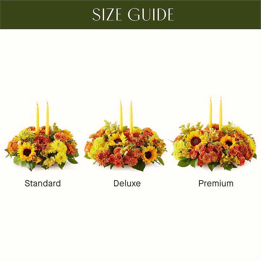 Autumn Harmony Centerpiece –  Petal Pockets, Fontana CA