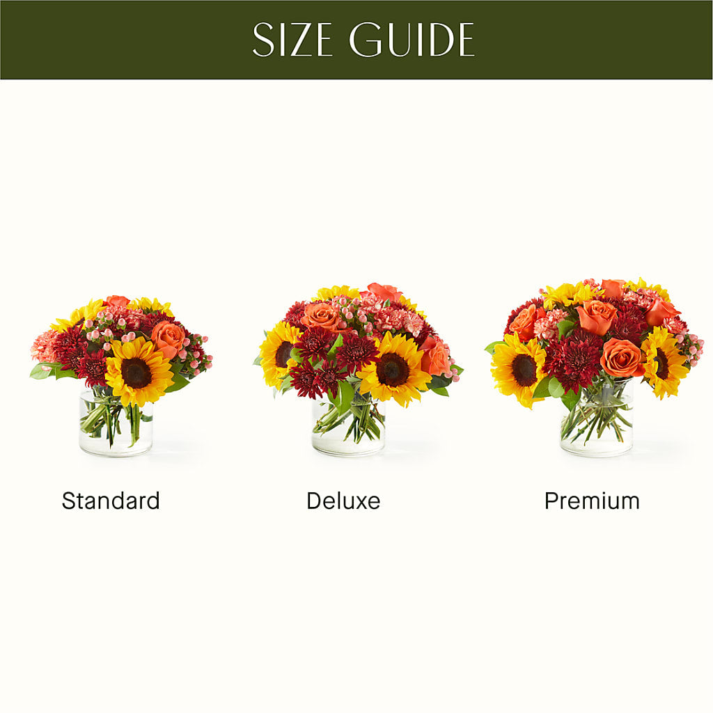 September Sunset Bouquet –  Petal Pockets, Fontana CA