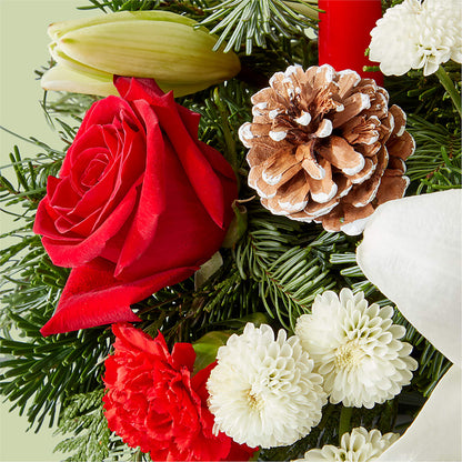 Seasonal Festivities Centerpiece –  Petal Pockets, Fontana CA