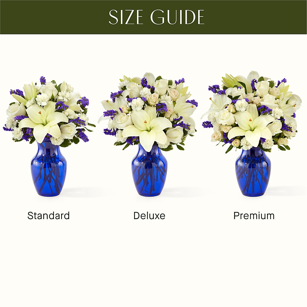 Sapphire Rush Bouquet –  Petal Pockets, Fontana CA