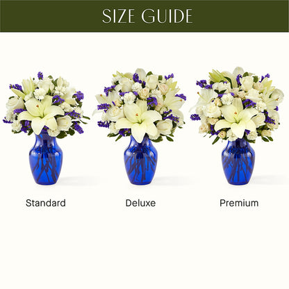 Sapphire Rush Bouquet –  Petal Pockets, Fontana CA