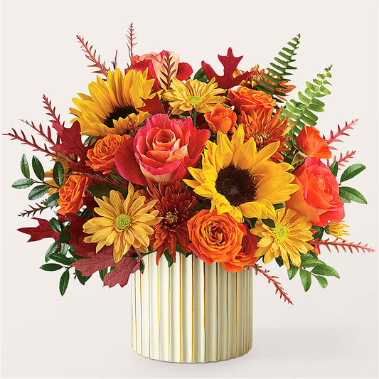 Fall Campfire Bouquet –  Petal Pockets, Fontana CA