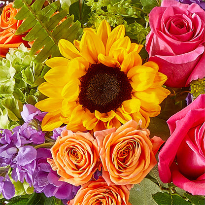Vibrant Greetings Bouquet –  Petal Pockets, Fontana CA
