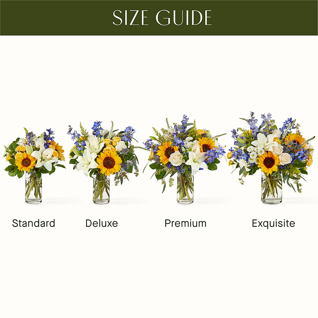 Wonderfully Sunny Bouquet –  Petal Pockets, Fontana CA