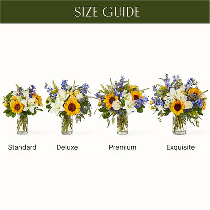 Wonderfully Sunny Bouquet –  Petal Pockets, Fontana CA