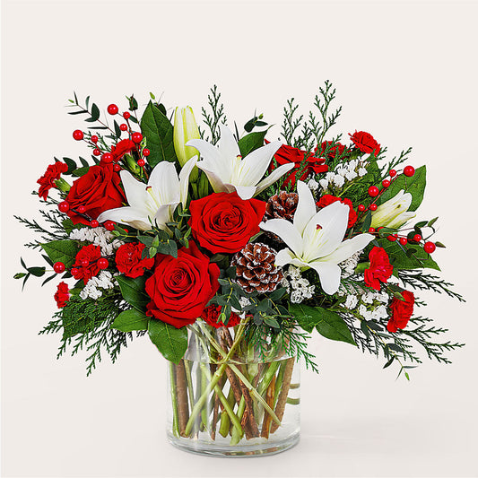 Best in Snow Bouquet –  Petal Pockets, Fontana CA