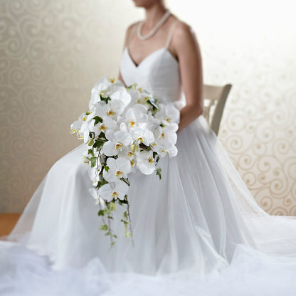 Classic White Bouquet –  Petal Pockets, Fontana CA